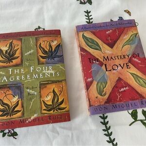 The Four Agreements and The Mastery of Love Book Set